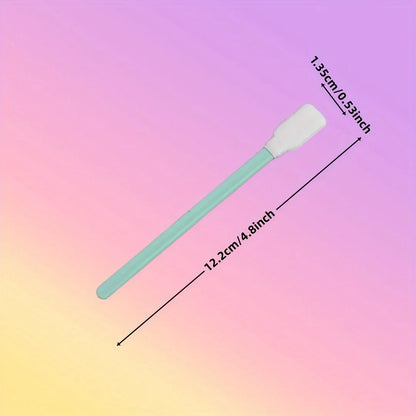 Precision Cleaning Swabs – Lint-Free Fiber Tips with Plastic Handles for Printers, Cameras, Optics, Crafts & Car Detailing