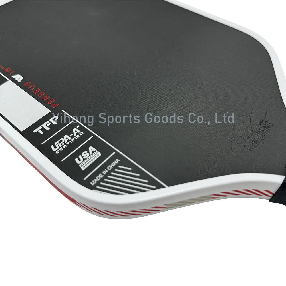 2025 Perseus4 Pro BEN JOHNS TFP Carbon Fiber Pickleball Paddle – 14/16mm Foam Core GEN4