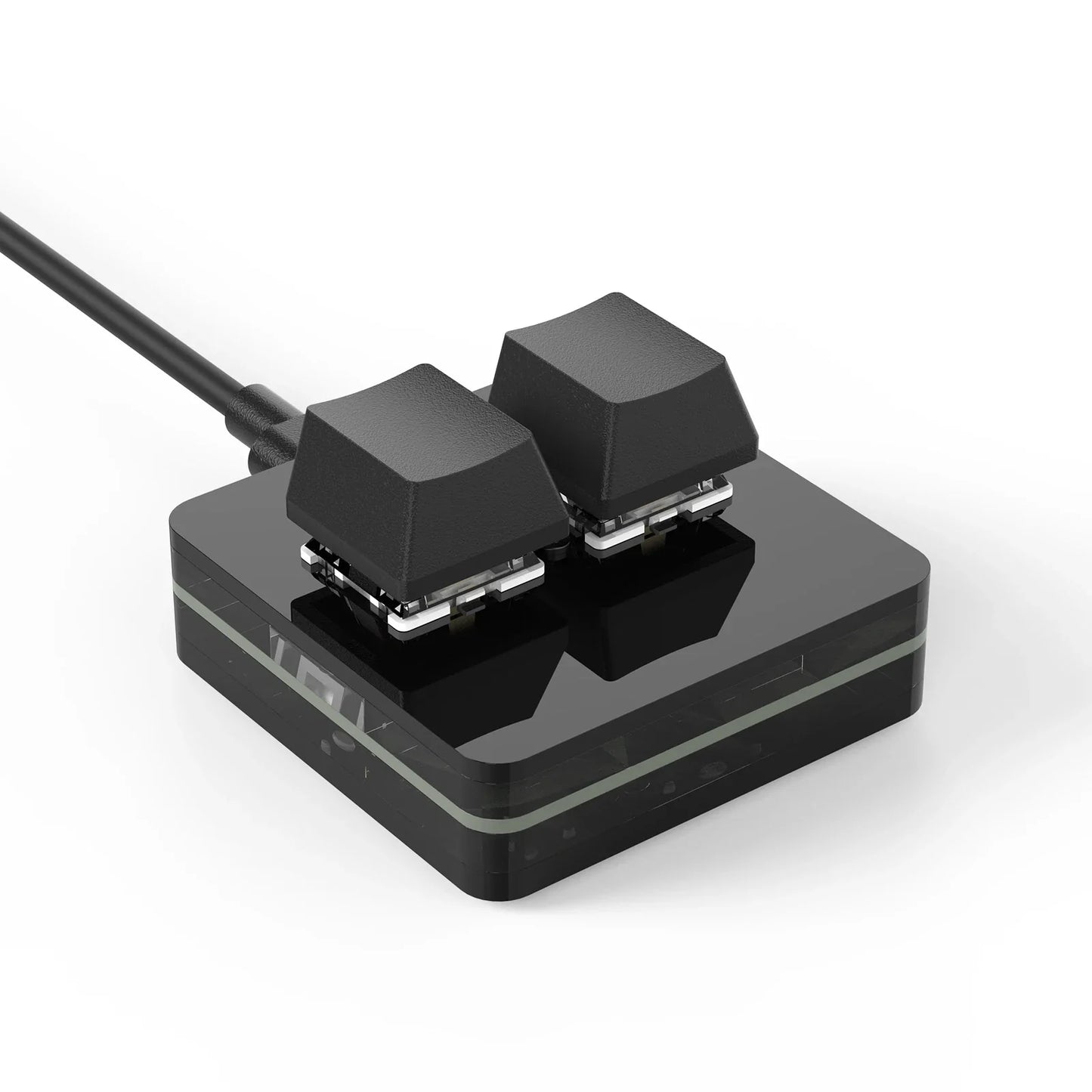 RGB Macropad Mini Programming Keyboard with Knob – Hot Swappable 3-Key Custom Gaming & Photoshop Controller