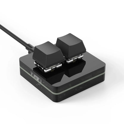RGB Macropad Mini Programming Keyboard with Knob – Hot Swappable 3-Key Custom Gaming & Photoshop Controller