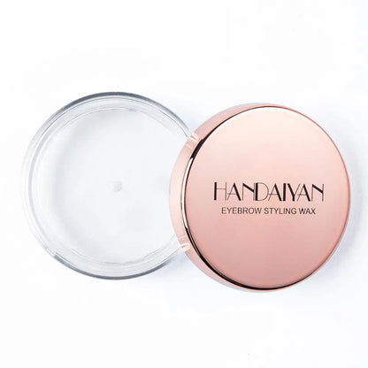 Transparent Pomade Eyebrow Styling Soap – Gel Wax Fixer with Brush for Women, Eyebrow Makeup & Cosmetics