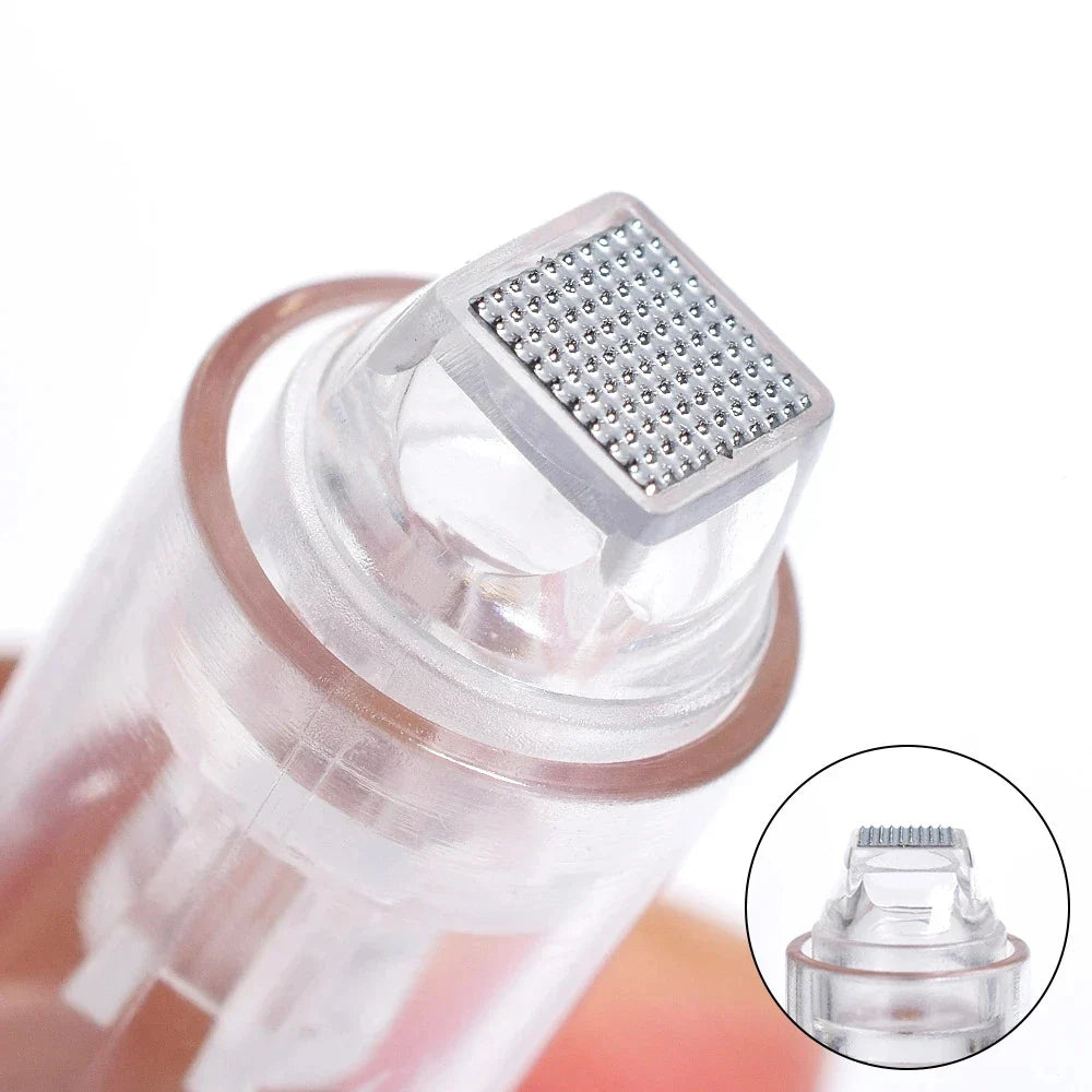 50PCS Tattoo Needles - N2-C N2-W M5 M7 E30 Bayonet Slot Nano Cartridges Mesotherapy Tips