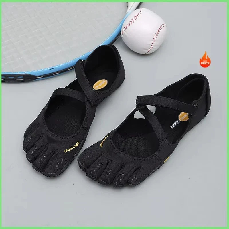 Women's Barefoot Five Toe Training Shoes – Zero Drop Minimalist Cross Training Sneakers for Yoga & Fitness