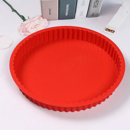 10-Inch Round Silicone Cake Mould – Pastel Layer & Mousse Mold for Baking and Cooking Cakes