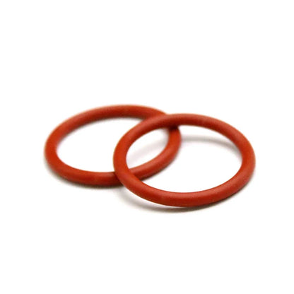 VMQ Red Silicone O-Ring Seal – Food Grade Waterproof Gasket Washer, 5–80mm OD, Insulated Sealing Ring
