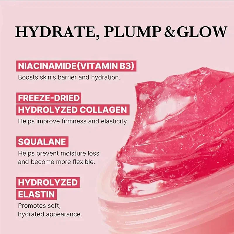 100g Collagen Jelly Face Cream – Nourishing Moisturizer, Pore Shrinking & Comedone Removal, Korean Skin Care