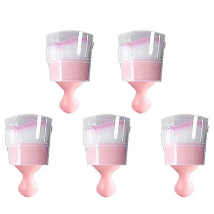 1/3/5PCS Pink Car Interior Cleaning Brush – Air Vent Gap Dust Remover for AC Outlets & Dashboard Detailing