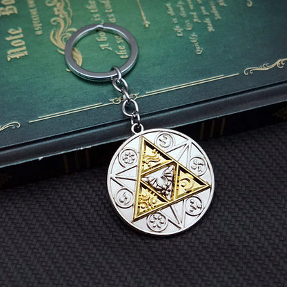 Zelda Tears of the Kingdom Keychain – Breath of the Wild Pendant Key Ring for Men