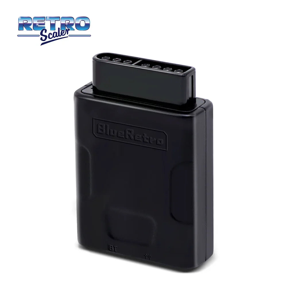 RetroScaler BlueRetro Wireless Controller Adapter – Connect SNES/SFC to PS4, PS5, Switch, Joy-Con & Xbox One S