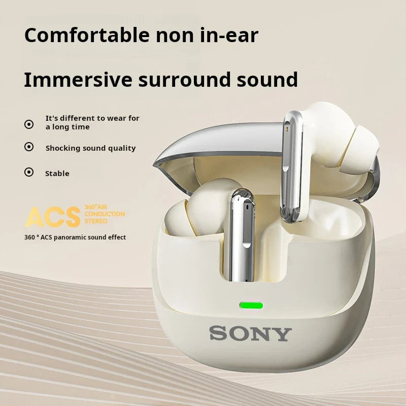 SONY S17 Bluetooth Headset – In-Ear Wireless Sport Earphones, HiFi Stereo, Waterproof TWS Earbuds with Built-in Mic