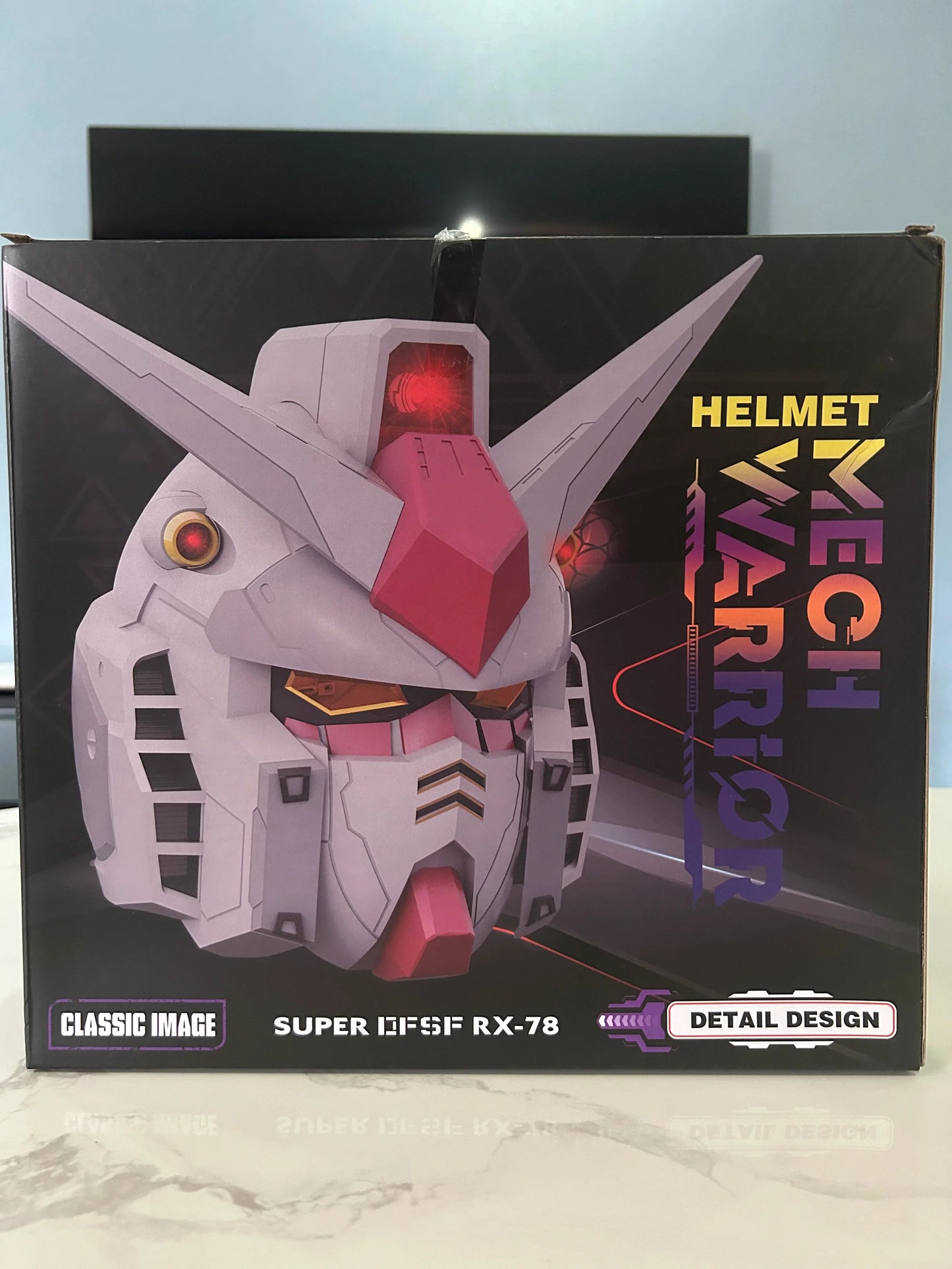 Bandai Gunpla RX-78 Gundam Head Collection – Wearable Robot Kit Action Figure, Cosplay Model for Kids, Halloween & Christmas Gift