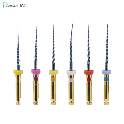 Dental SX-F3 Blue Nitinol Rotary Files – Universal Endodontic Engine Tool for Root Canal Treatment