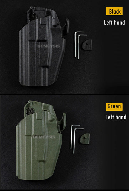 Adjustable Gun Holster — Right/Left Hand Waist Carry Case for Tactical Pistols