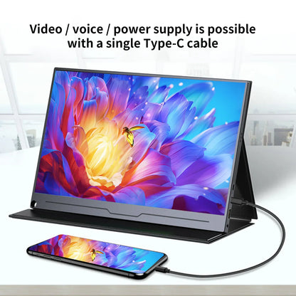 13.3 Inch 2.5K Portable Monitor – 2560x1600 External Display for Gaming, Laptop, PS3/PS4, Switch, Mini PC, Tablet