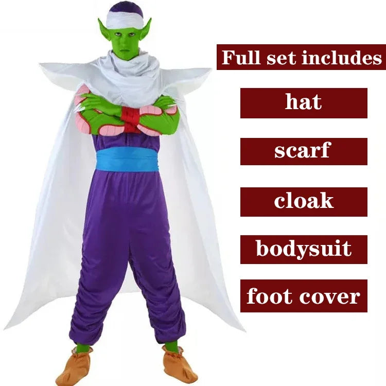 Kame Sennin Cosplay Costume – Adult Anime Jumpsuit for Halloween & Carnival