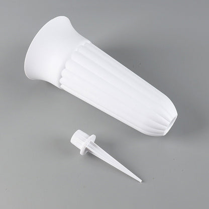 Outdoor Memorial Garden Vase – Flower Pots with Long Spikes, PP Plastic Grave Markers for Cemetery & Festival Decorations