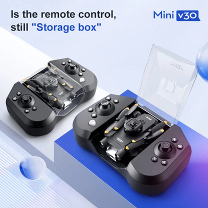 4DRC V30 Mini Drone – 4K/1080P HD Camera FPV RC Quadcopter with 5-Sided Obstacle Avoidance, Toy Gift Helicopter