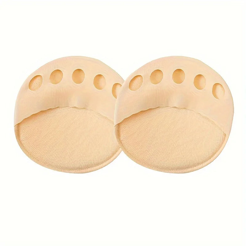 High Heel Forefoot Foot Pads – Soft Invisible Metatarsal Support Cushions, Non-Slip Comfortable Anti-Friction Insoles for Pain Relief