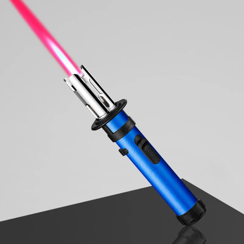 Blowtorch Windproof Turbo Torch Lighter — Jet Gas Spray Gun for Kitchen, Cooking, Smoking, Jewelry, Welding, Cigar