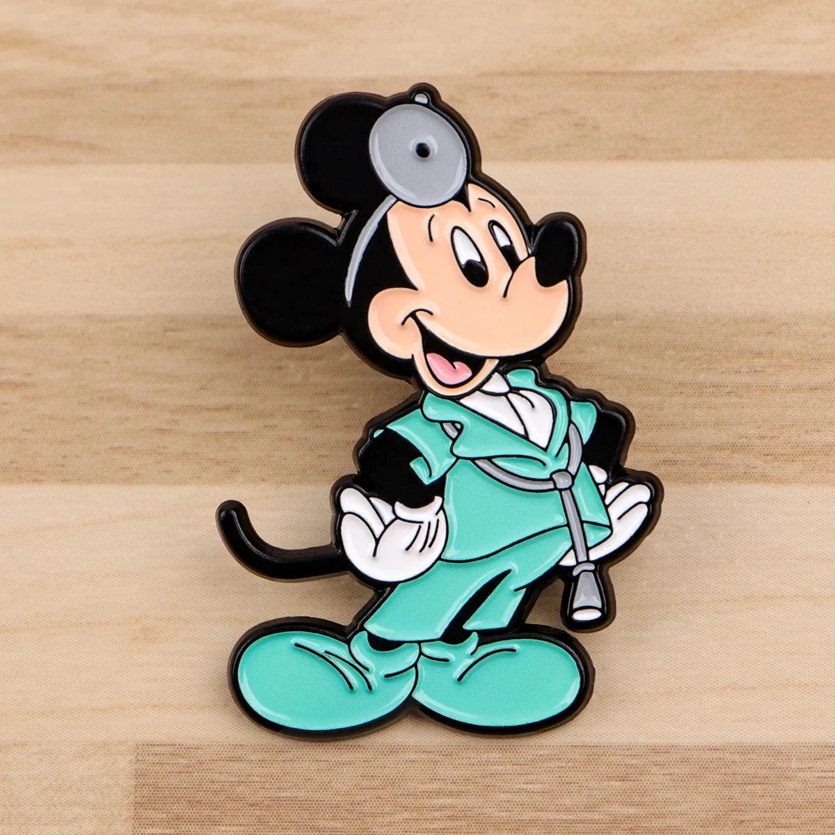 3pcs Mouse Doctor Enamel Pin Set – Medical Badge Brooches for Backpack, Hat, Collar & Lapel, Cosplay Accessories Gift