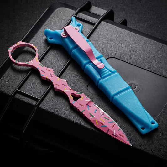 2026 BM176 Butterfly Small Straight Knife – Claw Blade Portable Outdoor Camping Knife