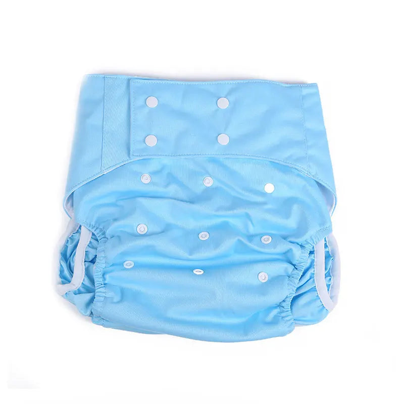 Adjustable Reusable Adult Diaper – Washable Waterproof Breathable Incontinence Pants for Elderly & Disabled