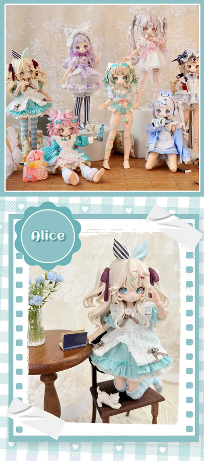 Wanmeng Sugary Girls 1/8Mjd Blind Box – Movable Doll Action Figure Collectible Toy Gift