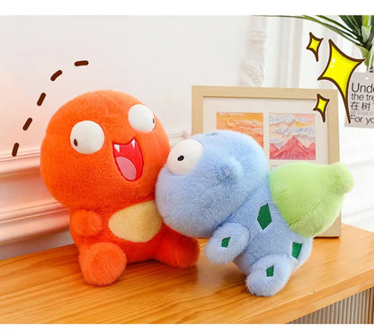23cm Cute Pokemon Plush Toys — Pikachu, Charizard & Squirtle Soft Sleeping Pillow Dolls, Christmas Gift