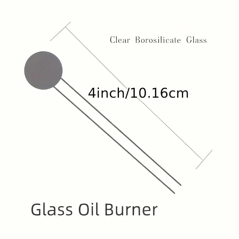 7Pcs 4 Inch Borosilicate Glass Tubes with Bubble End – Heat Resistant Clear Drinking Straws Set, High Safety and Durable Use