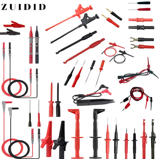 Test Lead Multimeter Kit: Cable Set for Vehicle Maintenance - 22 Optional Products for Multimeter Testing
