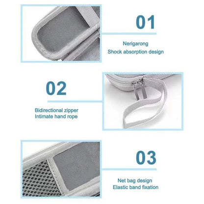 Portable Solid Color Insulin Cooling Bag – Glaciated Cold Storage Medicine Travel Pocket, Cooler Pen Bag Pack