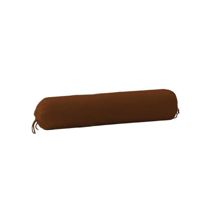 Solid Color Long Cylindrical Pillowcase – Removable & Washable Neck Bolster Cover for Bedroom