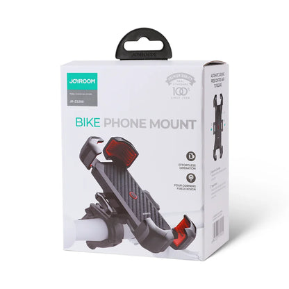 Joyroom Universal Bike Phone Holder — 360° Rotatable Shockproof Stand for 4.7-7 inch Mobile Phones, GPS Clip