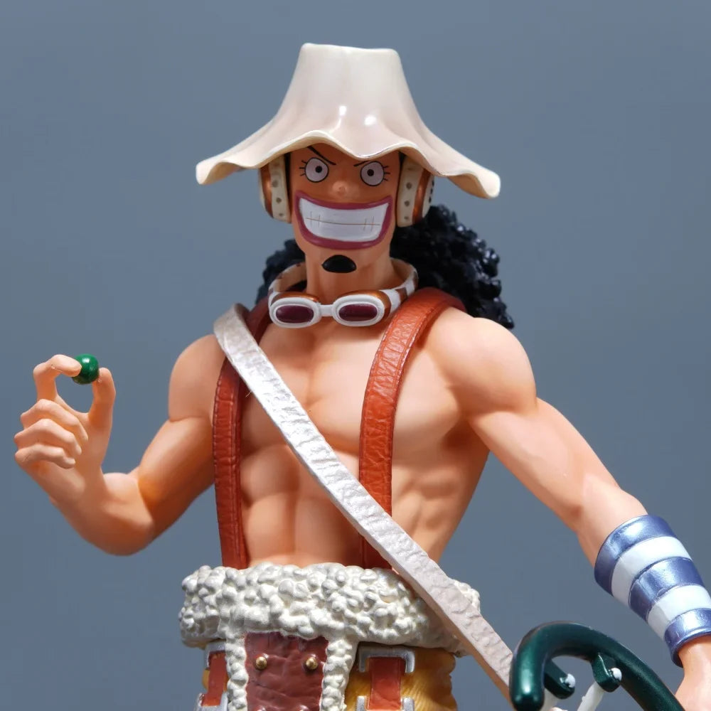 25cm One Piece Anime Figure — Usopp PVC Action Statue, Desktop Ornament Collectible Model Toy, Gift for Fans
