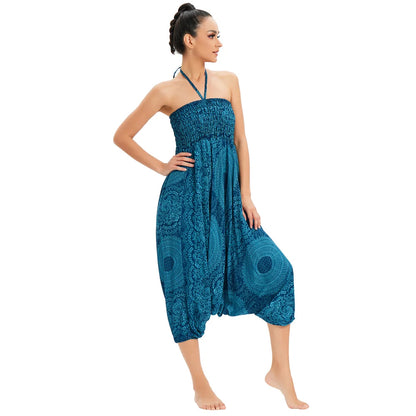 Bohemian High Waist Pants for Women – Rayon Hippie Harem Baggy Yoga Wear, Printed Pantalones Mujer, Boho Calca Feminina