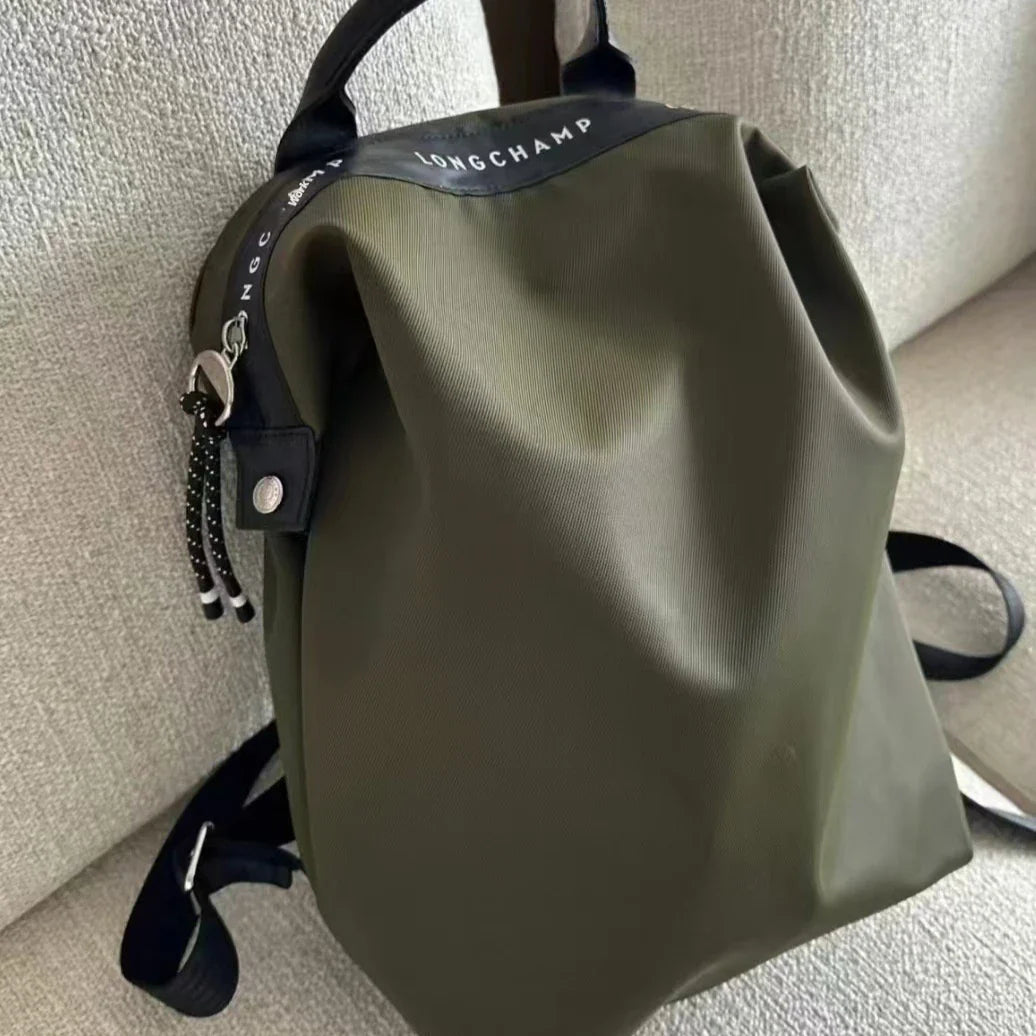 Large Capacity Travel Backpack – Nylon Shoulder Bag for Men & Women, Eco-Friendly Laptop Bag