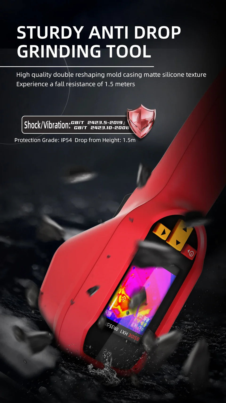 New Style Thermal Imaging Camera – 240x240 Infrared Temperature Meter for PCB Repair & Industrial Pipeline Detection