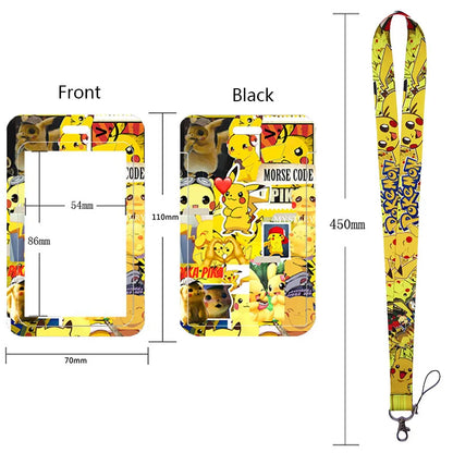 Neck Strap Lanyard for Keys and ID Cards – Badge Holder, Keychain, Key Rings, Fashion Accessory Gift