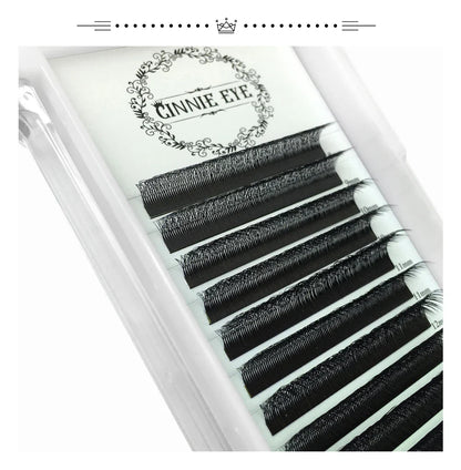 4D-5D W Eyelash Extension – Fluffy Volume Mink & Faux Mink Premade Fans, Dolly Hybrid 3D Lashes