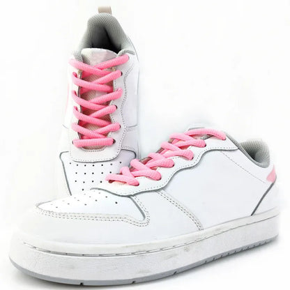 Oval & Semicircle Sneakers Shoe Laces – Classic Woven Round Shoelaces for Adult Unisex Casual & Sports Shoes