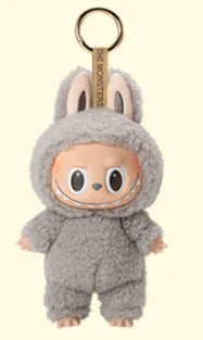 17cm Labubu V1 The Monsters Blind Box - Keychain & Cardiac Macarone Girl Gift with Free Sonny Angel