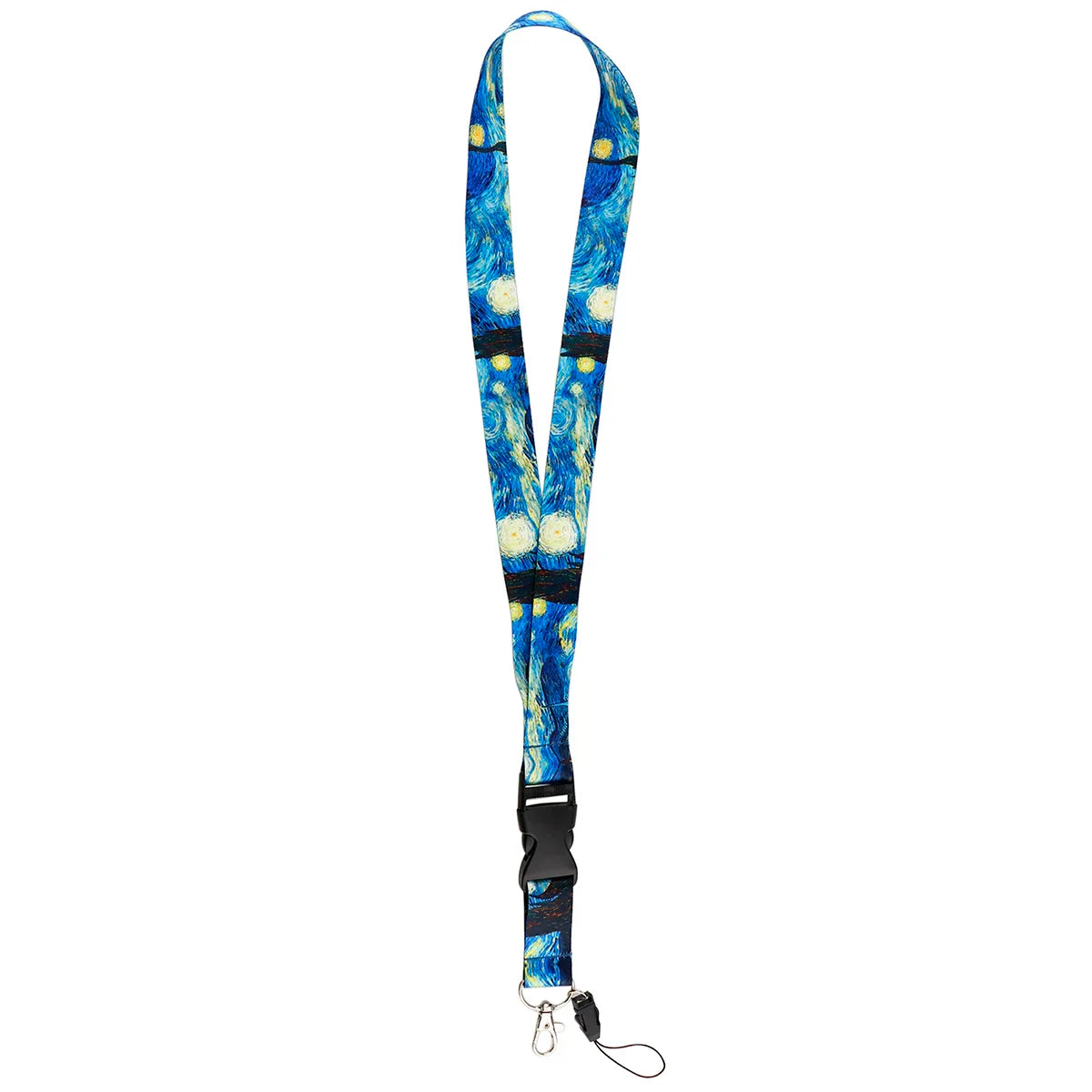 Van Gogh Starry Night Art Neck Strap Lanyard – Keychain Badge Holder for ID, Credit Card & Keys Accessories