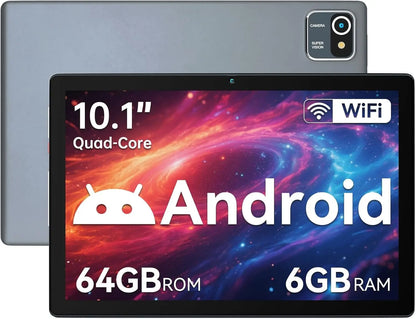 URAO MB1001 10″ Android 13 Tablet — 6GB RAM + 64GB ROM (Expandable 128GB), 5000mAh, IPS Display, 5G WiFi, Dual Camera Tablet PC Gift