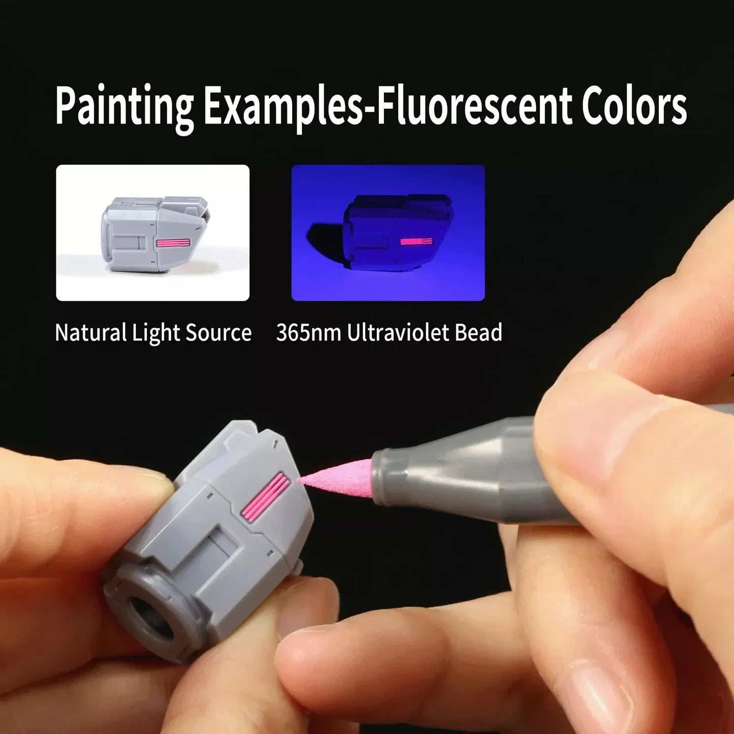 DSPIAE Water-Based Soft Tip Marker Set – Eco-Friendly Base & Metallic Color Model Paint Markers for Detailing & Crafting