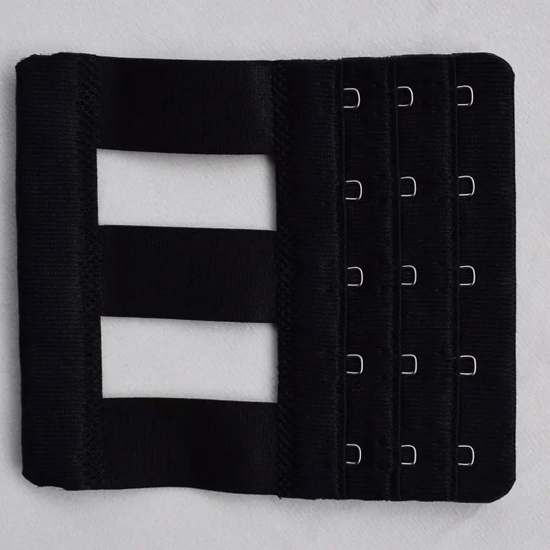 2PCS Women’s Bra Extension Strap – 3 Rows, 5 Buckles, Elastic Adjustable Hook Clip for Bra Accessories