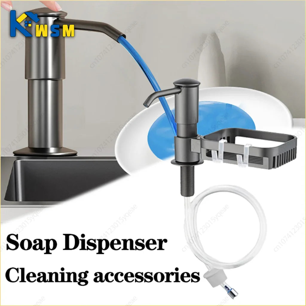 Kitchen Sink Soap Dispenser — Detergent & Hand Soap Presser, Extender Pump for Kitchen Accessories