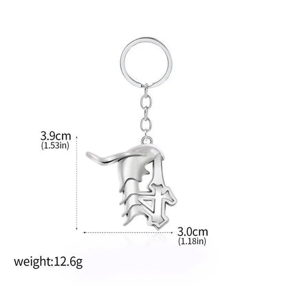 Bleach Ichigo Kurosaki Keychain Necklace - Anime Cosplay Pendant Charm for Men & Women Backpack Jewelry Gift