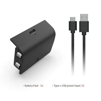 E9LB 800mAh Rechargeable Battery Pack with USB Cable for Xbox Series S Controller
