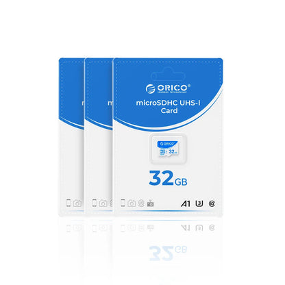 ORICO Micro SD Card – 16GB, 32GB, 64GB, 128GB A1 U3 Class 10 V10 for Camera, Drone & Dash Cam