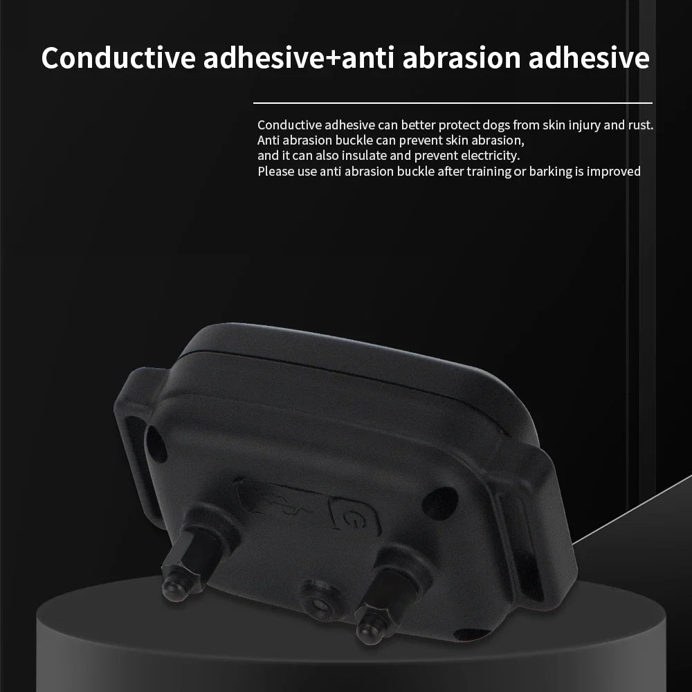 Smart Automatic Anti-Barking Dog Collar: HD Digital Display, IP67 Waterproof - Rechargeable Bark Stopper